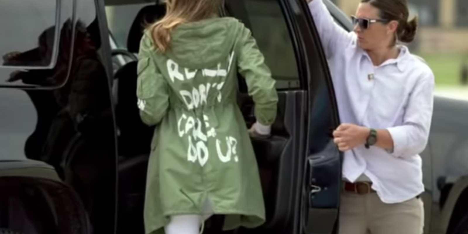 Melania Trump jacket