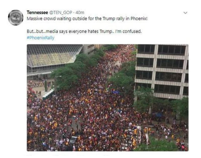 ten gop trump rally cleveland cavaliers