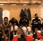 golden state warriors locker room