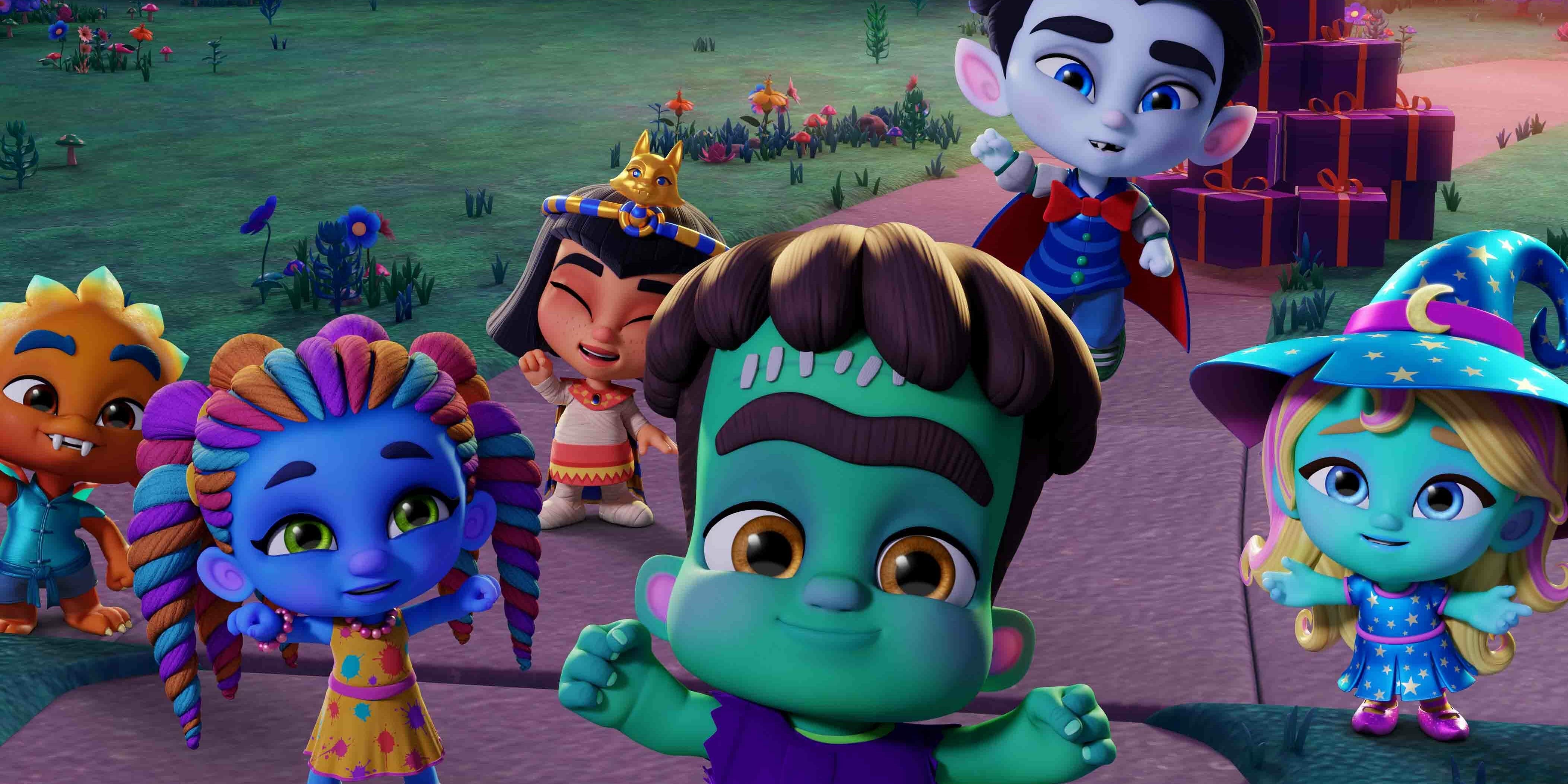 Super monsters. Super Monsters мультсериал. Супер монстры Netflix. Нетфликс супер монстрики. Super Monster Zoe.