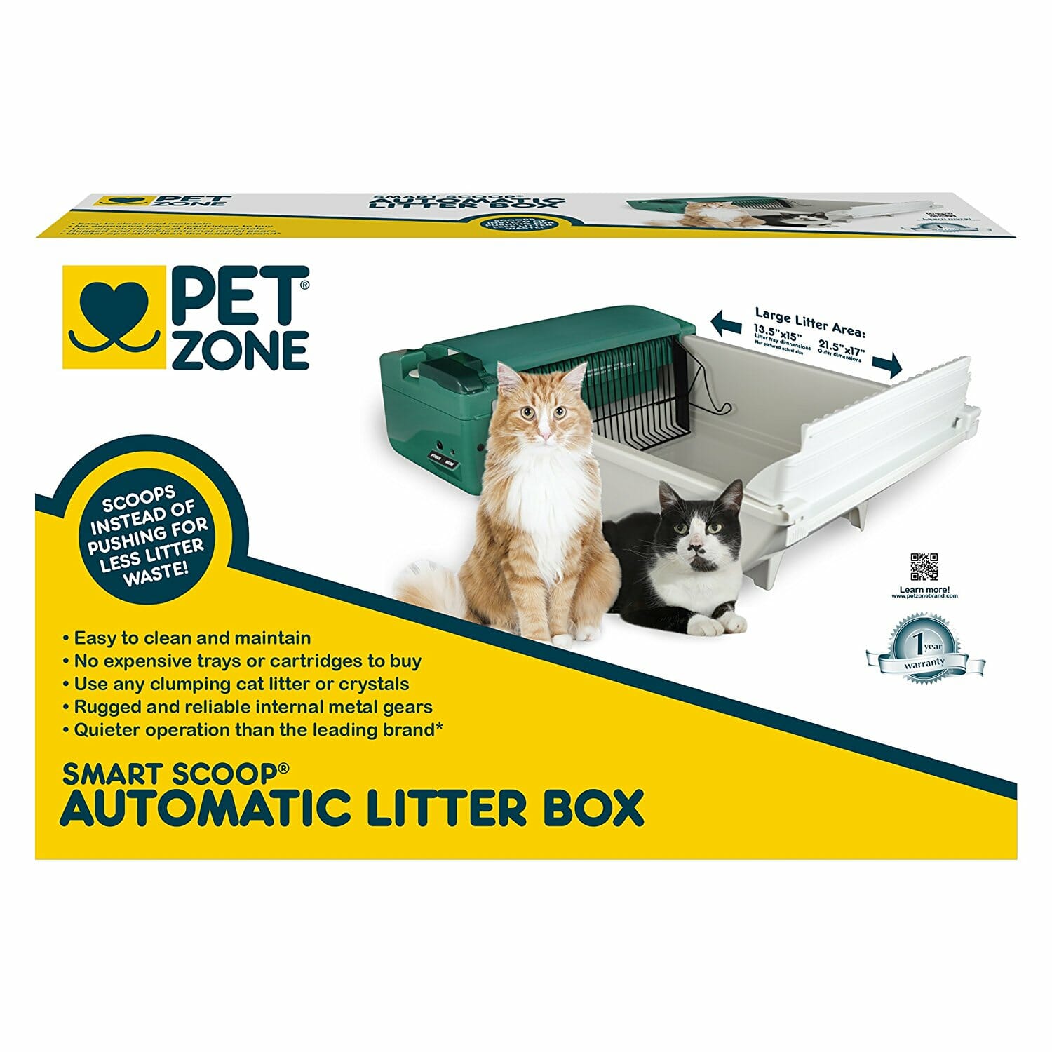 SMART SCOOP AUTOMATIC CAT LITTER BOX, Pet Box Hyper