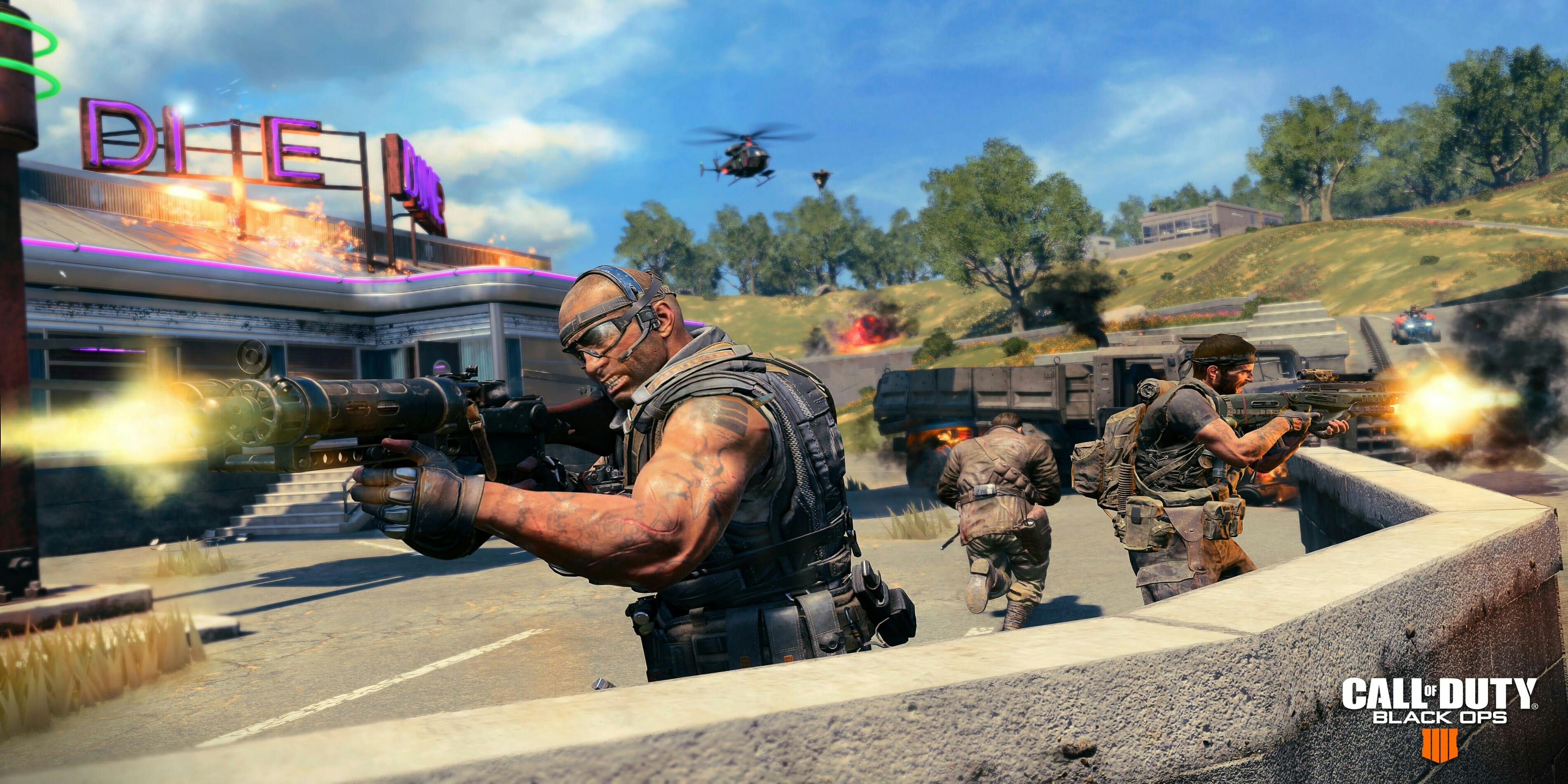 Treyarch kept Call of Duty: Black Ops 4's split-screen quiet