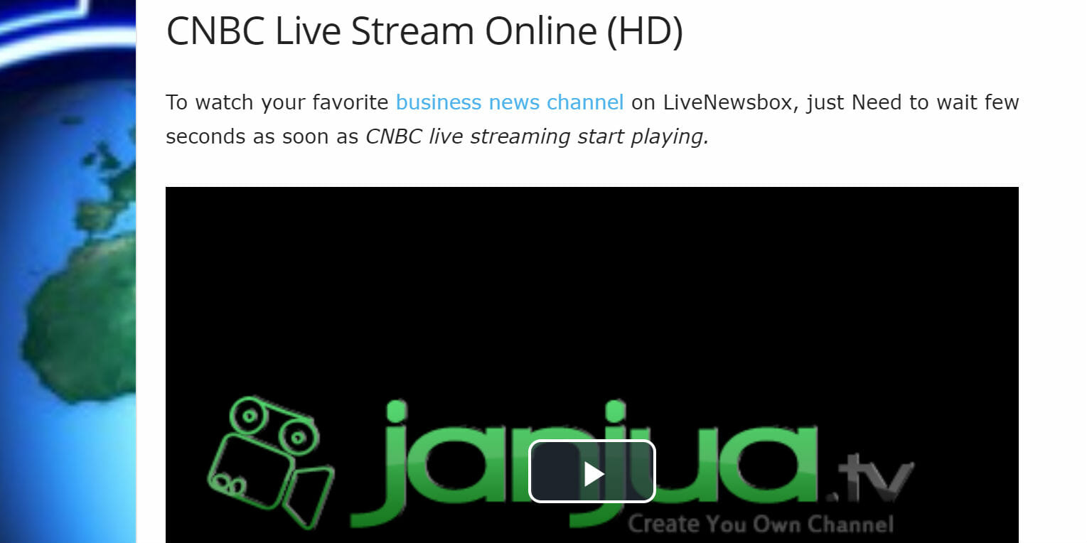 Cnbc tv discount live streaming free