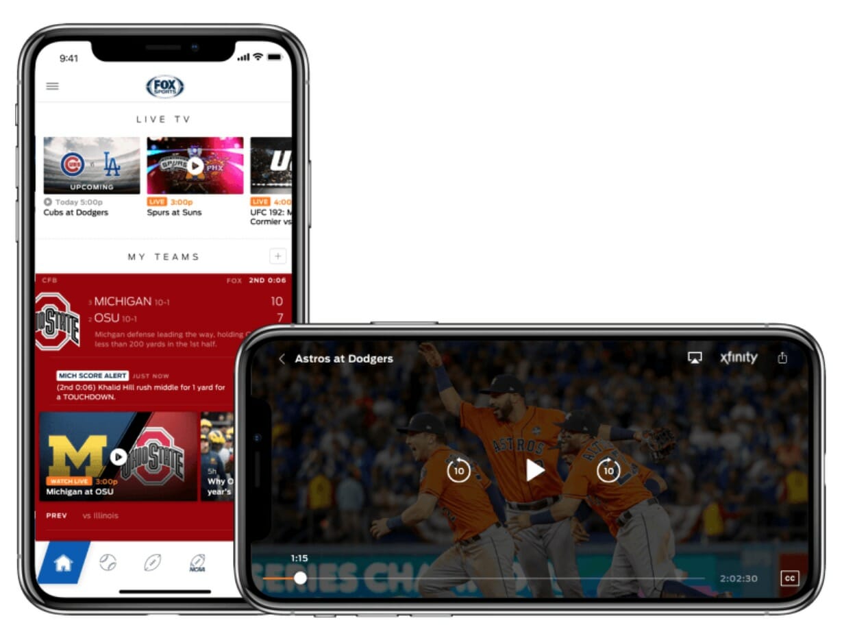 Fox sports best sale app chromecast