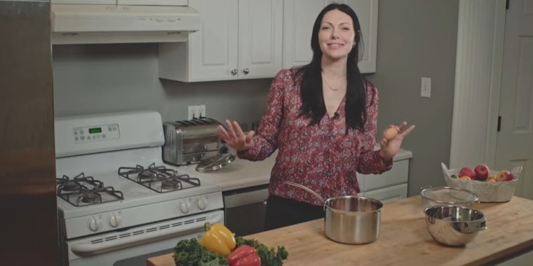 Laura Prepon YouTube cooking channel