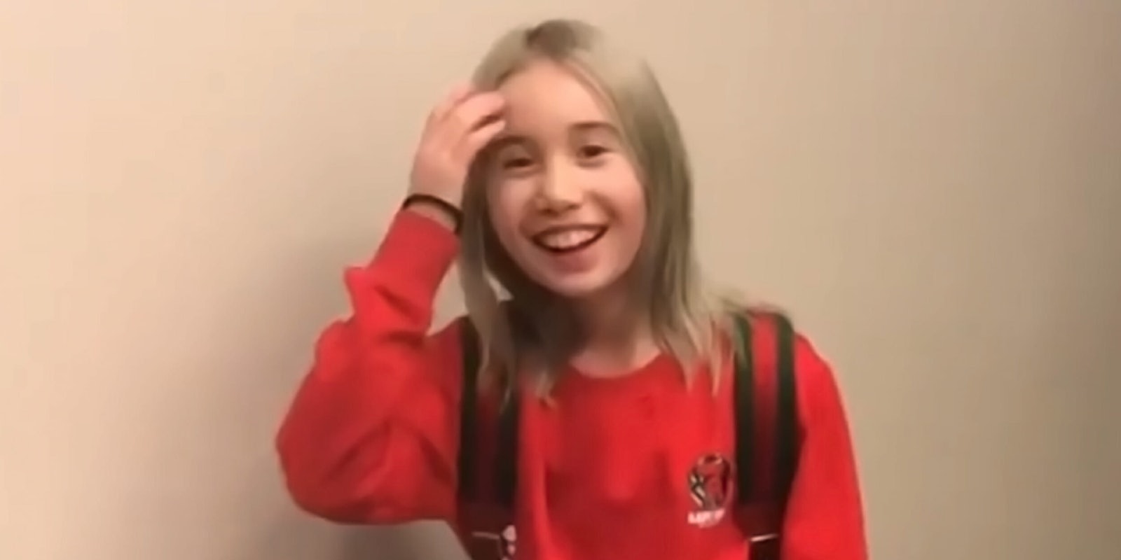 lil tay smiling