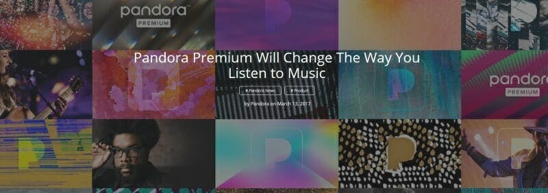 Pandora Premium cost upgrade