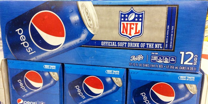 pepsi official drink of the nfl