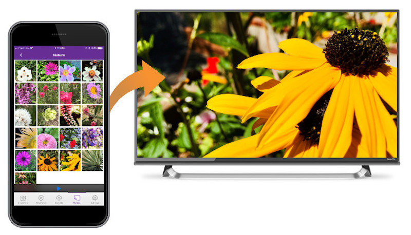 mirror roku tv to android