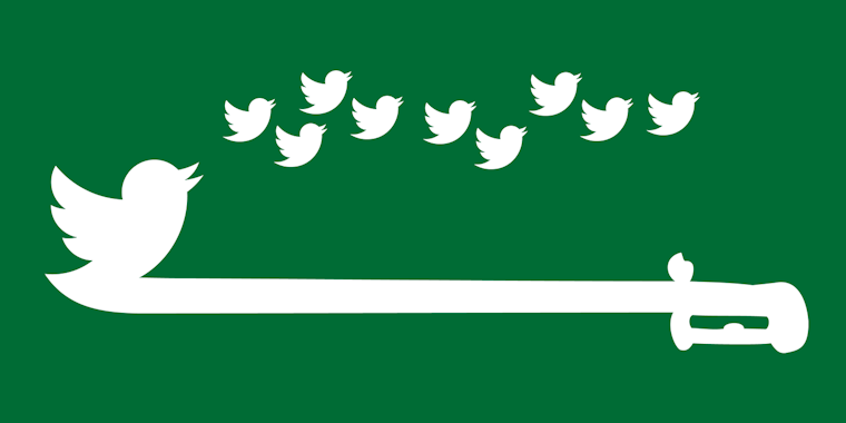 saudi flag twitter bird