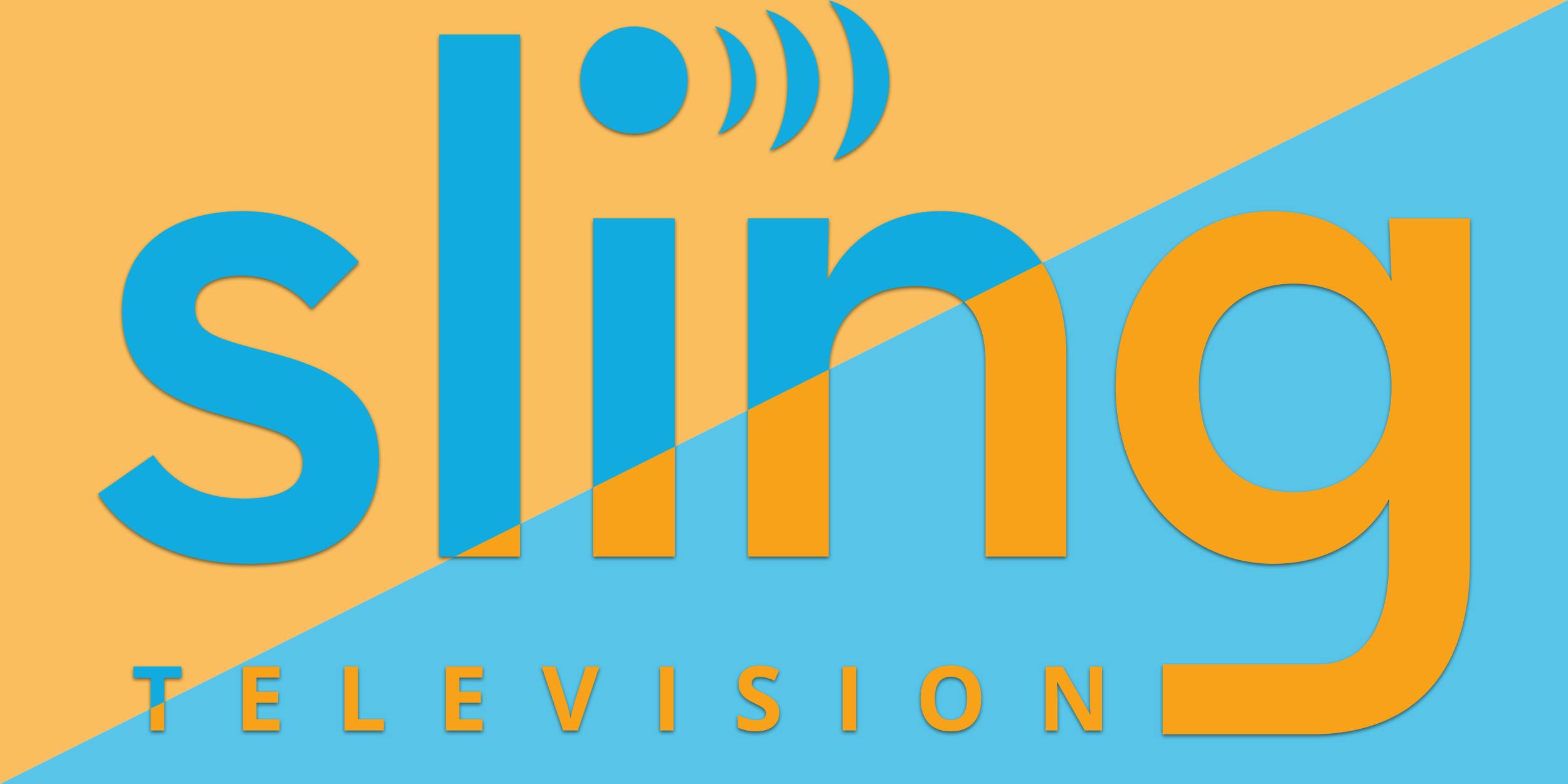 Blue tv. Sling TV. Sling logo. Taf Sling logo. Orange vs Blue.