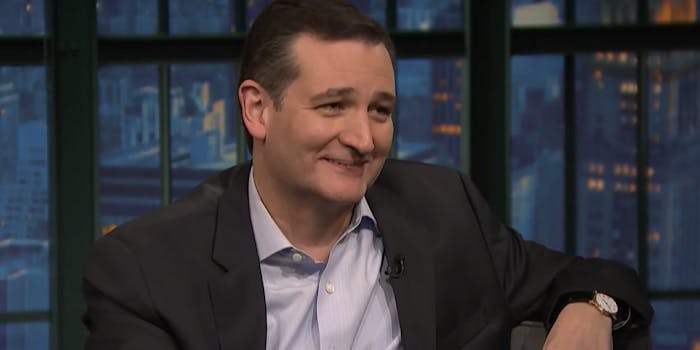 Ted Cruz leans into his 'Zodiac Killer' nickname for Halloween.