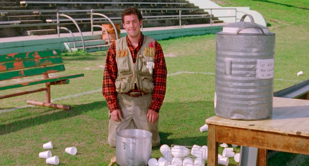 adam sandler on netflix : the waterboy