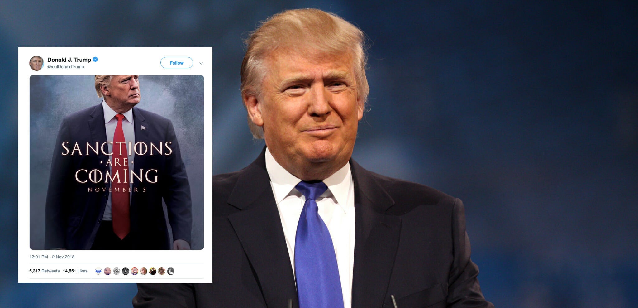 donald trump iran sanctions