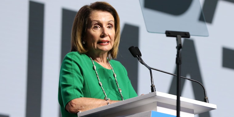 Nancy Pelosi is set to become the next House Speaker, but an unfortunately named discussion on 'Rule 34' could derail things.