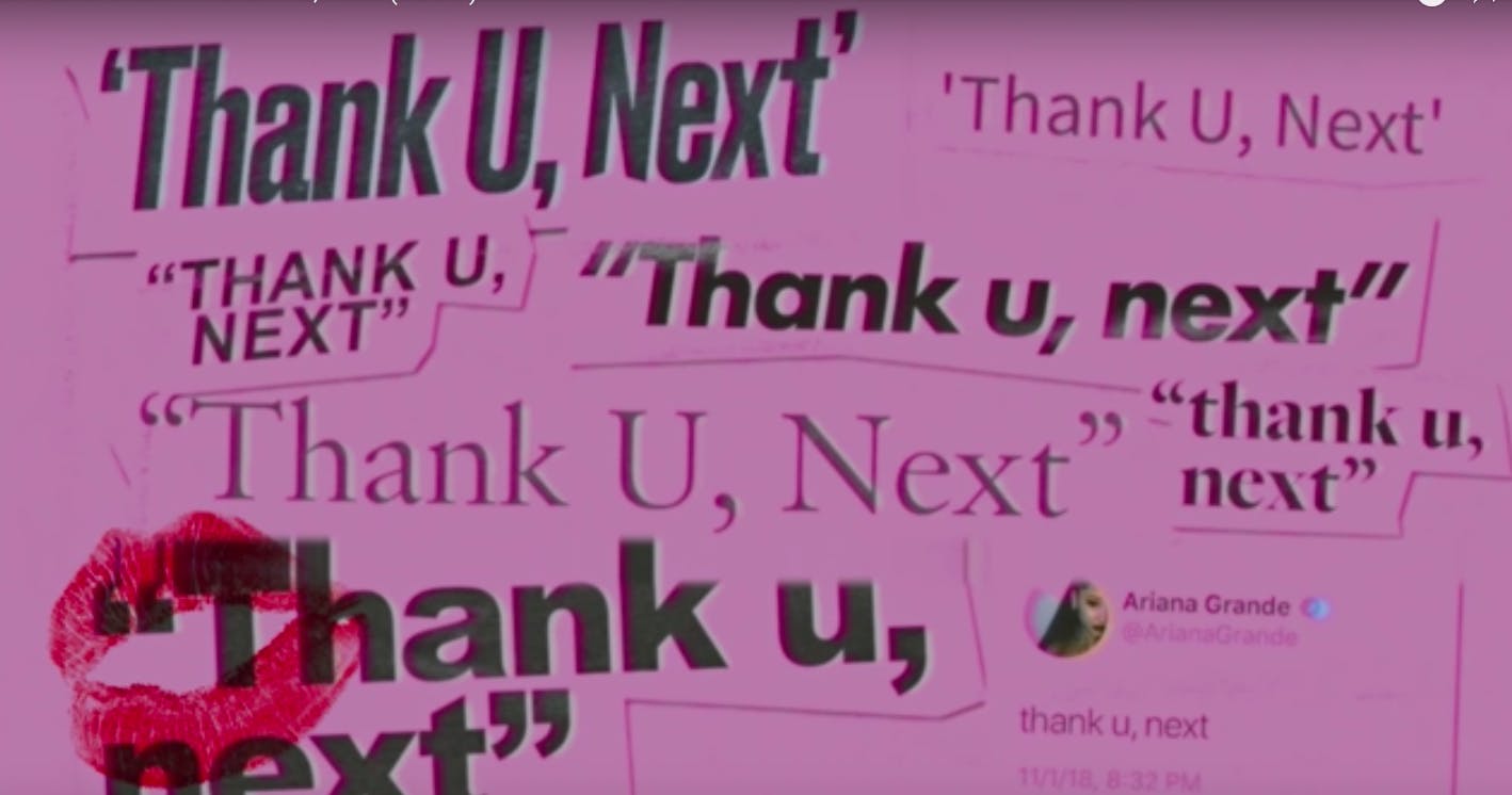 Thank you next перевод