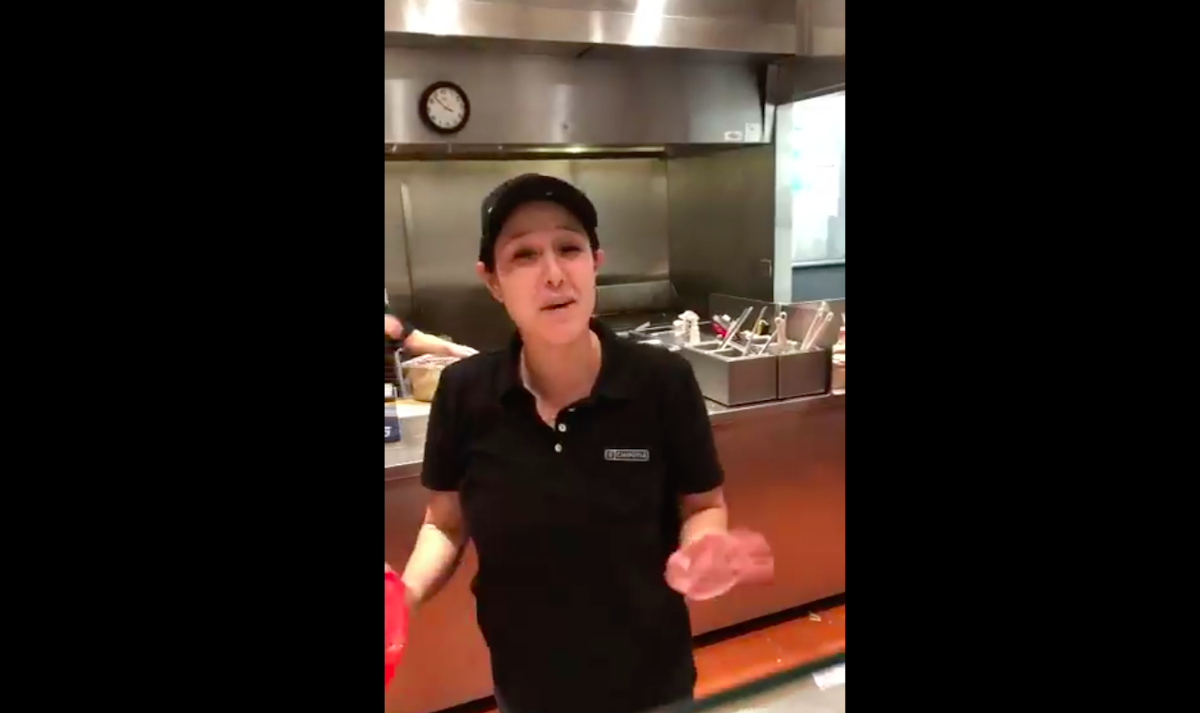 chipotle manager fired