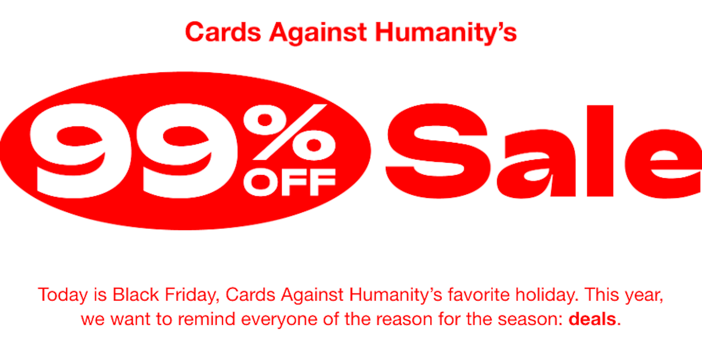 Cards Against Humanity Is Having a 99 Off Black Friday Sale