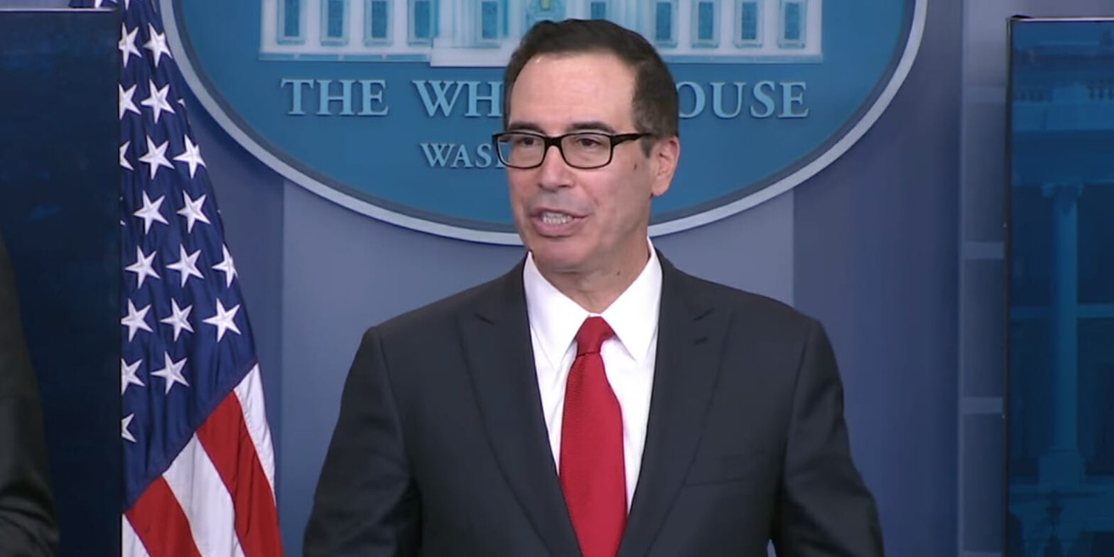 Steve Mnuchin said on Wednesday that his account was used by someone who was not authorized to do so and posted a tweet critical of General Motors.