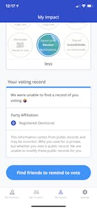 VoteWithMe uses public data in order to shame people into voting.