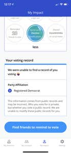 VoteWithMe uses public data in order to shame people into voting.