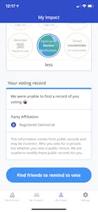 VoteWithMe uses public data in order to shame people into voting.