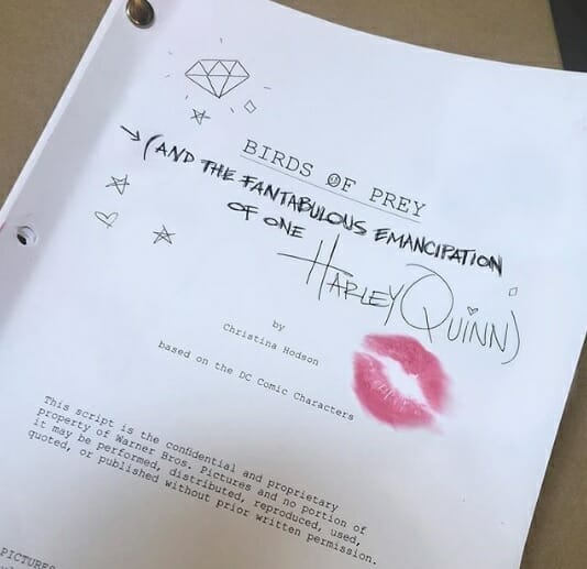 birds of prey movie title