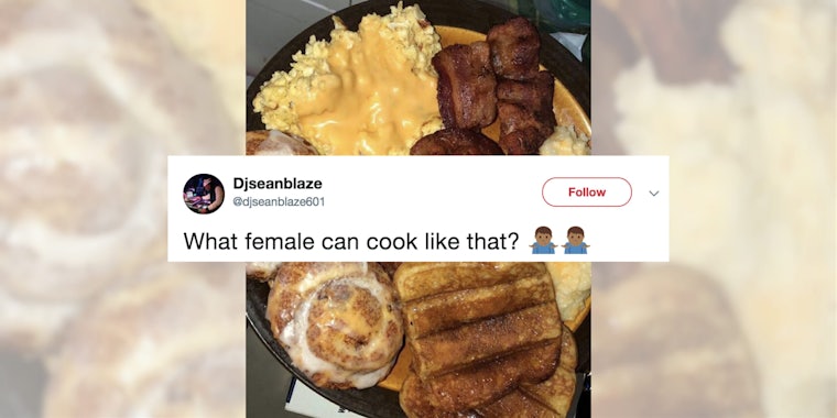 breakfast-female-tweet
