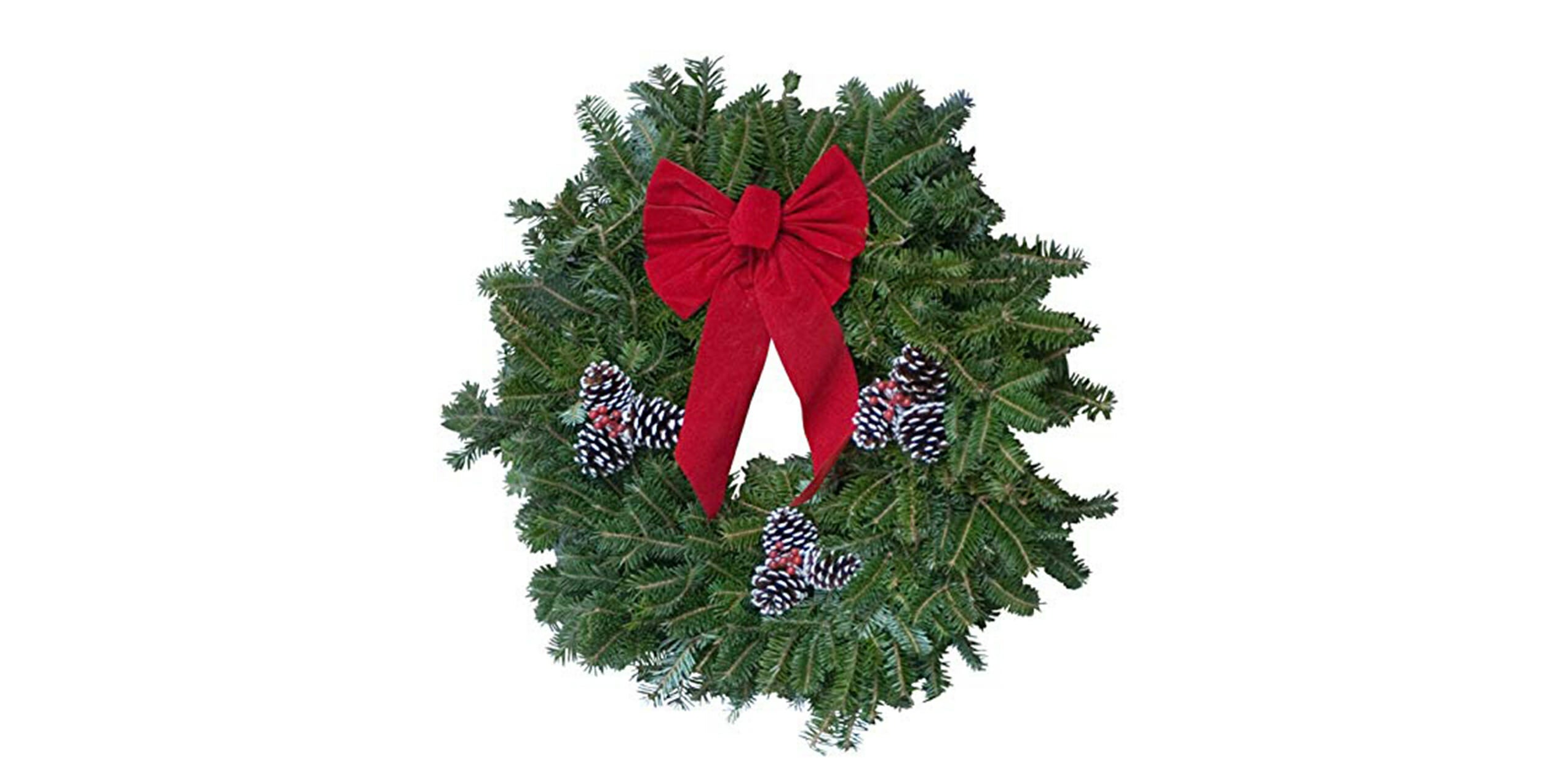 Christmas trees wreath