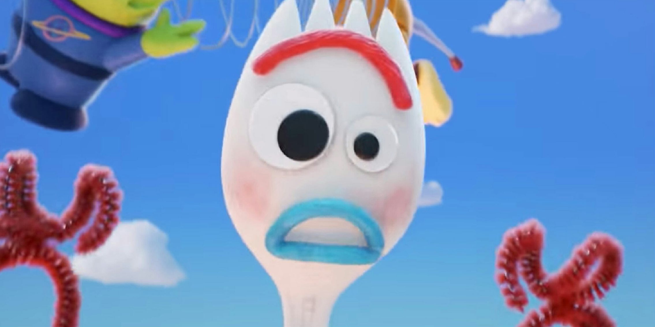 Meet Forky, Toy Story 4's great existential crisis