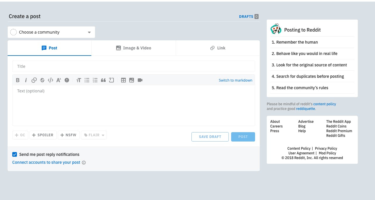 How to Post on Reddit