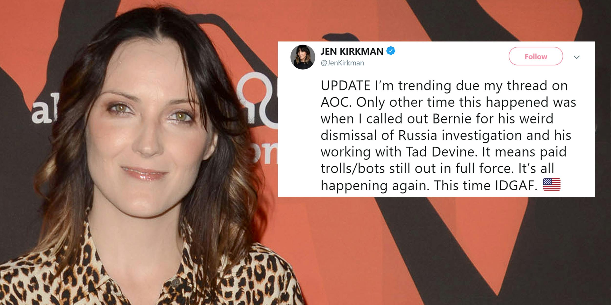 Jen Kirkman has an out-there conspiracy theory about Alexandria Ocasio-Cort...