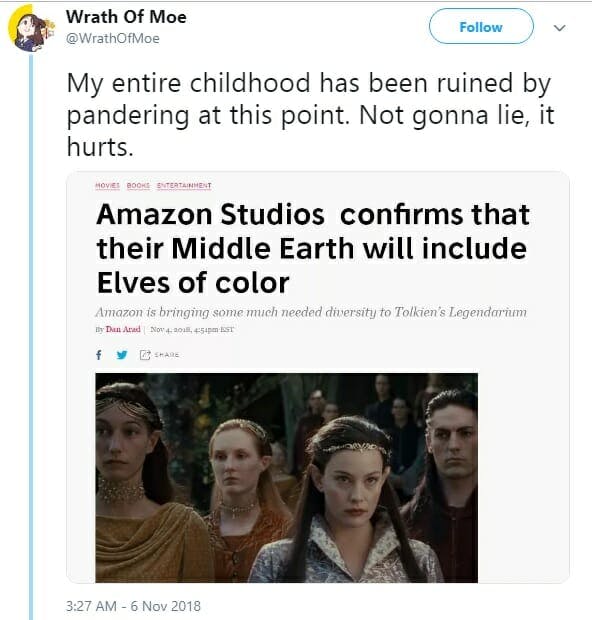 lotr elves of color