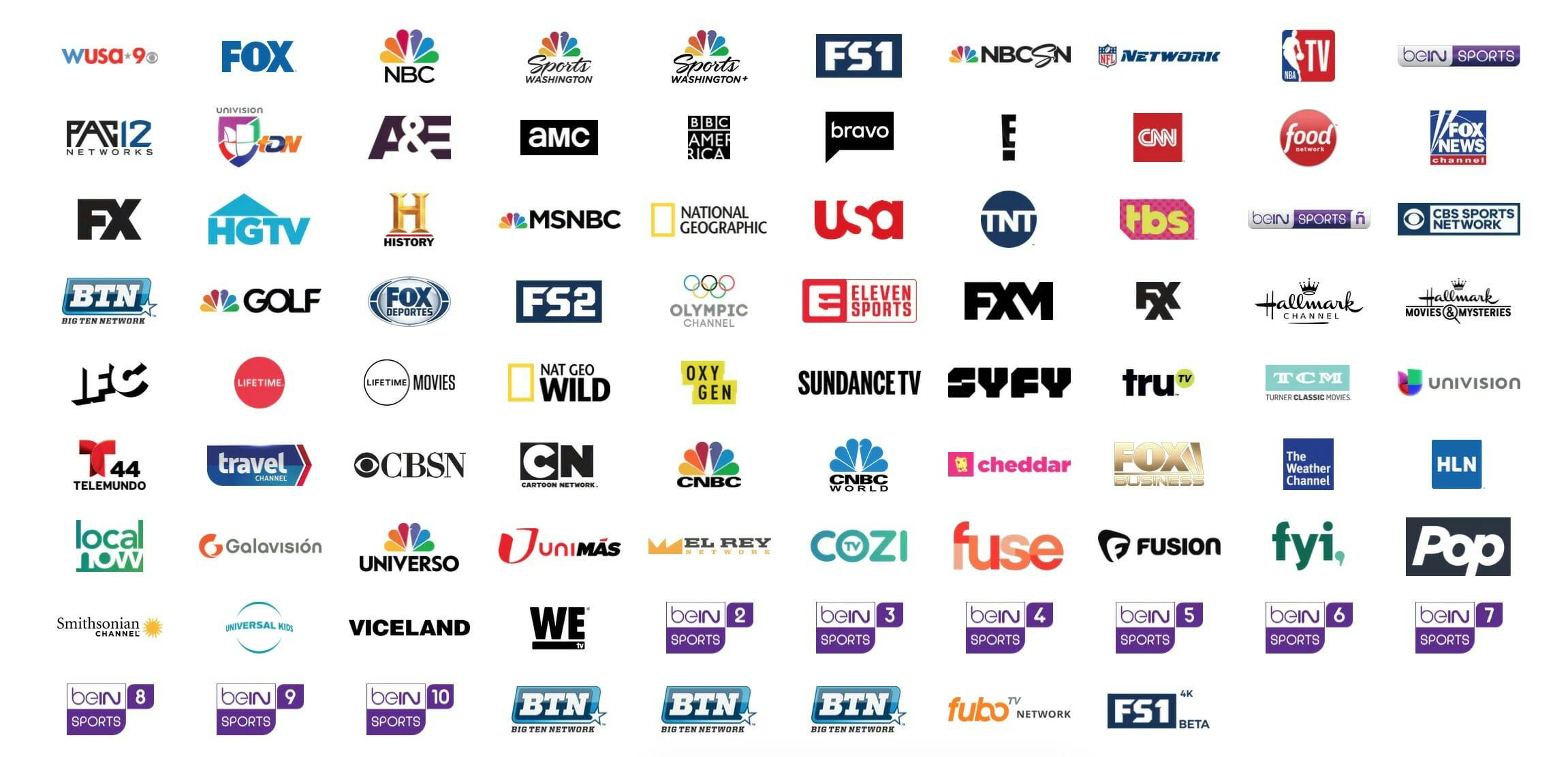 sling tv competitors fubotv channels