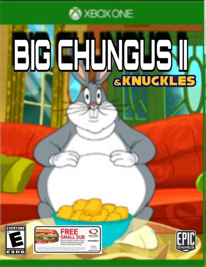 Big Chungus The Best Big Chungus Memes For Ps4 Games