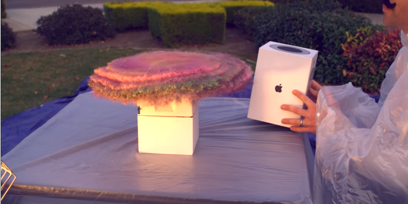 Former NASA Engineer Made the Most Epic Glitter Bomb Ever