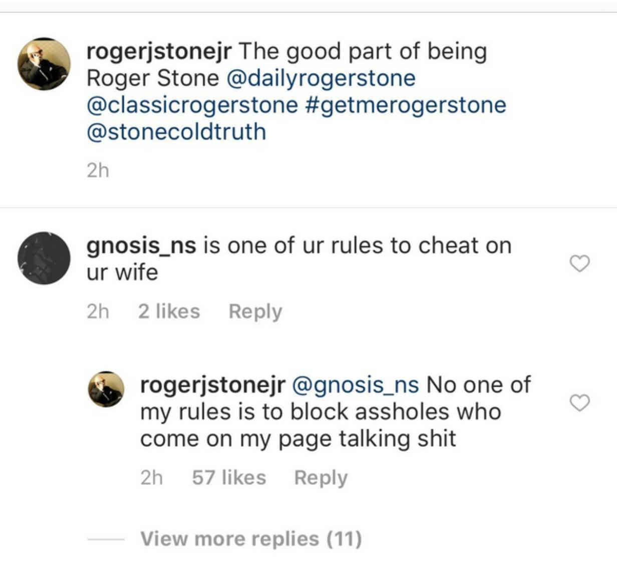 roger stone instagram