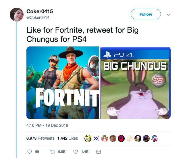 big chungus ps4 game