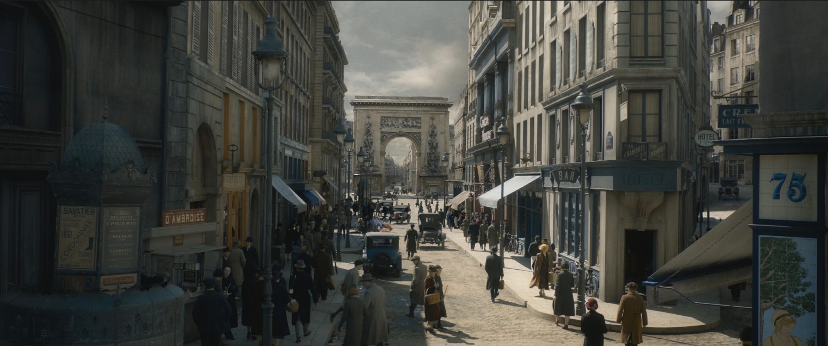 fantastic beasts paris