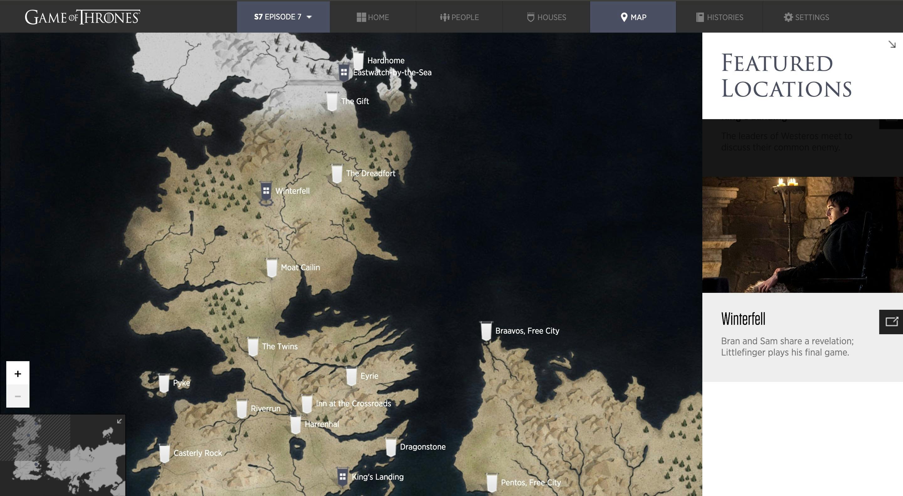 game of thrones maps