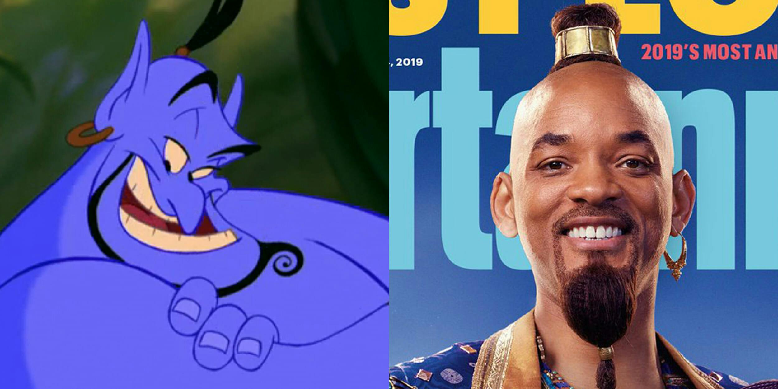 People Don't Like Will Smith's Genie Look in the 'Aladdin' Remake