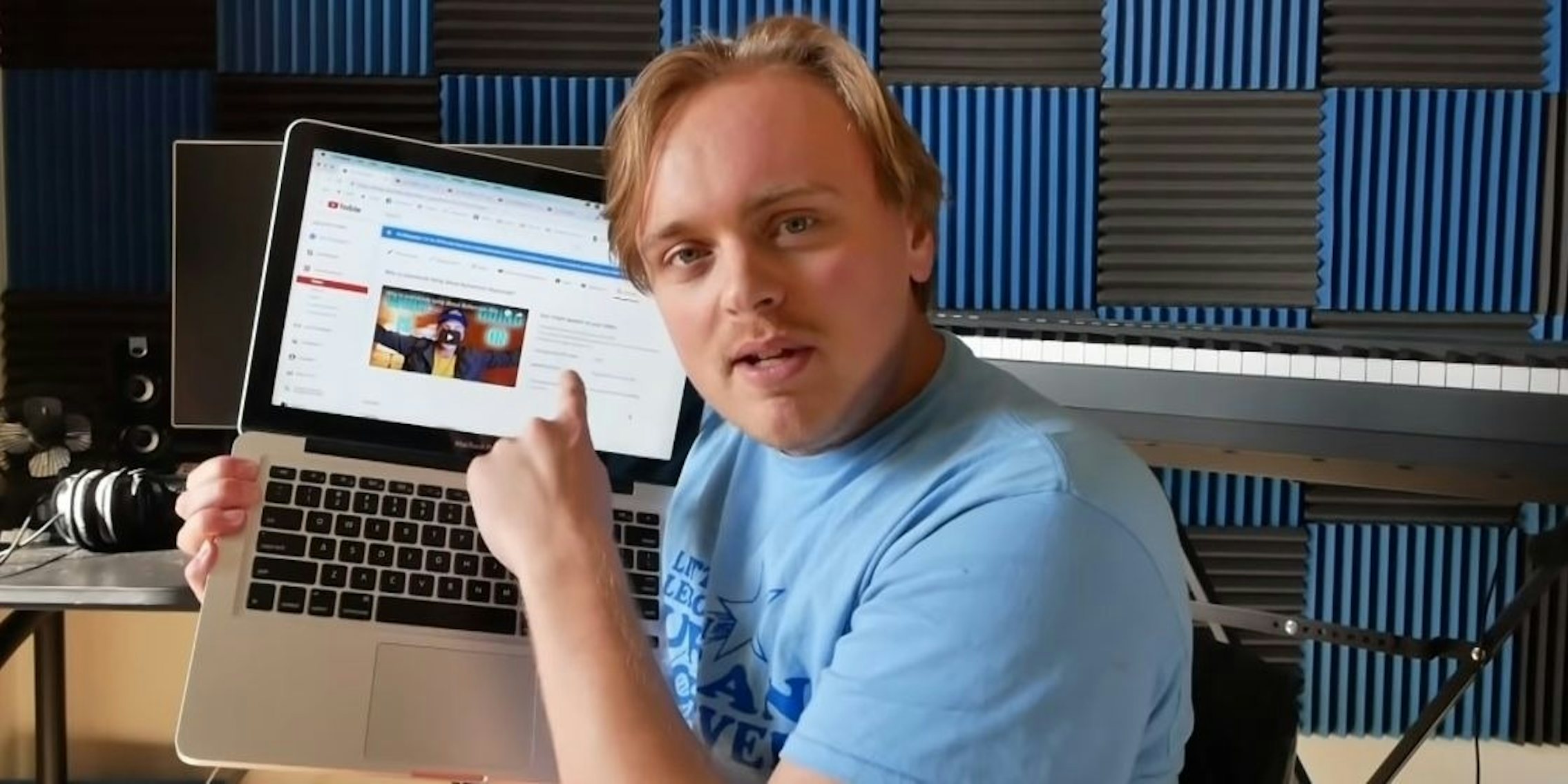 gus johnson youtube content claims copyright strikes