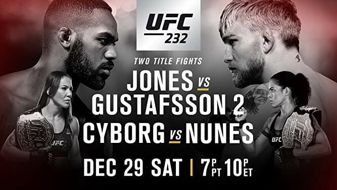 Jones vs. Gustafsson live stream Amazon Prime