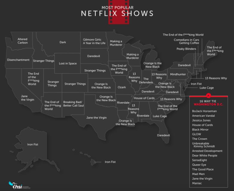netflix most popular shows by state