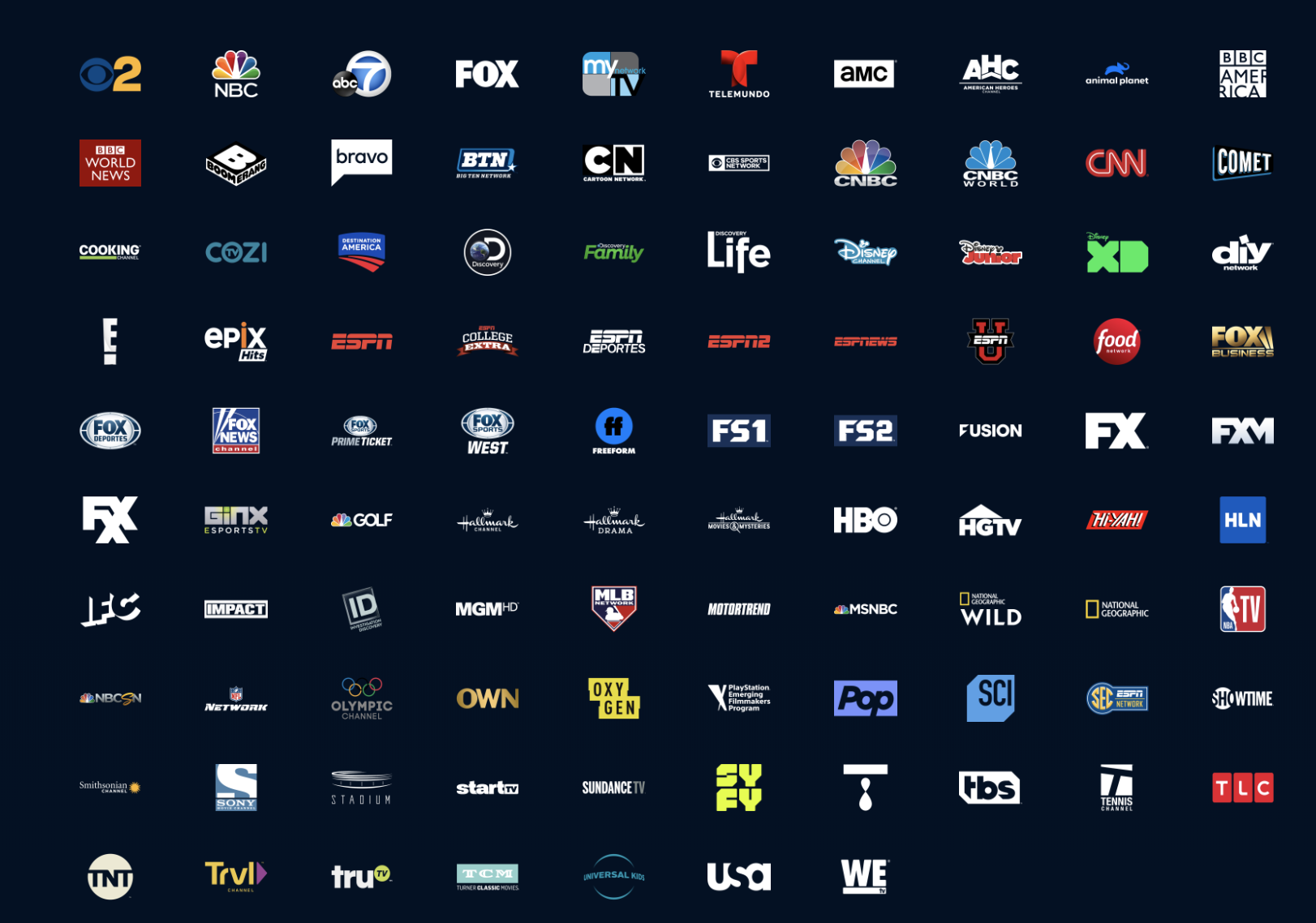 playstation vue local channels zip code 33549