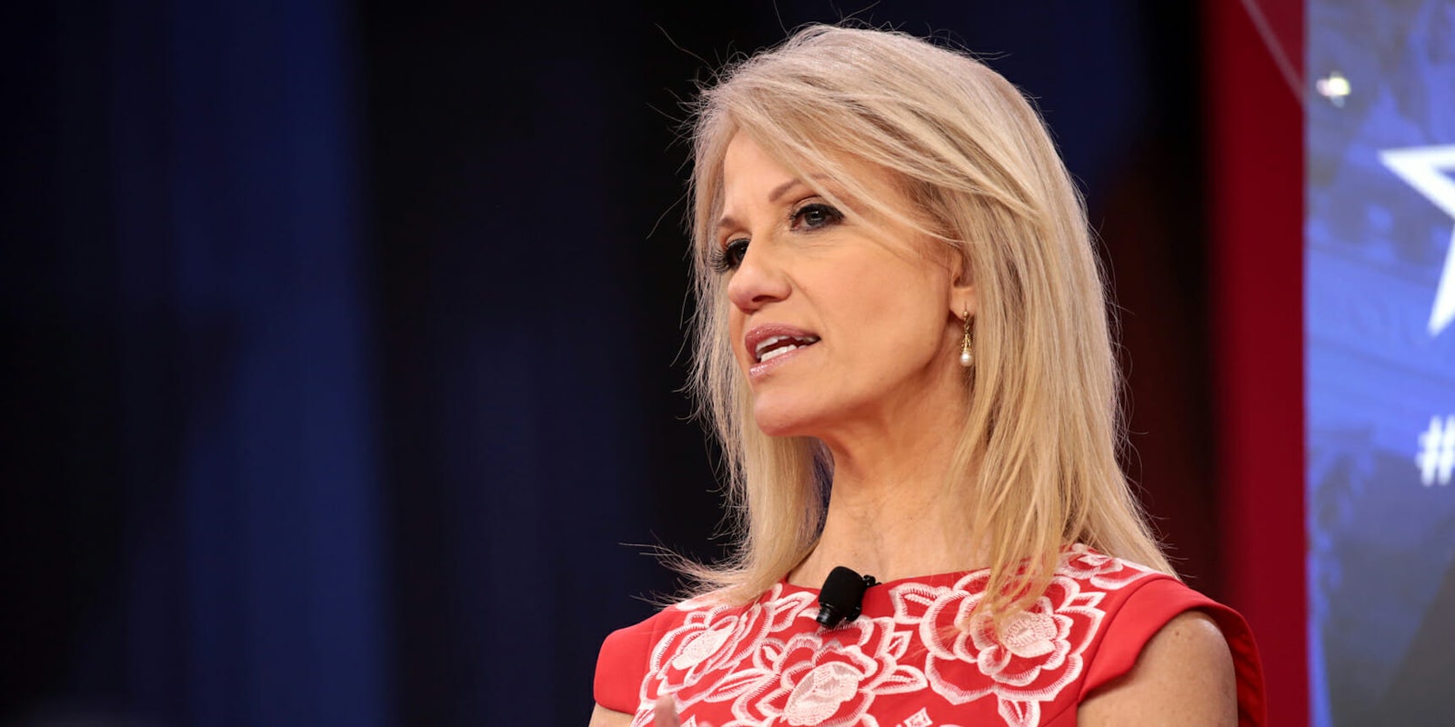 Kellyanne Conway has been asked a lot about Trump's 'Game of Thrones' style poster that said 'Sanctions are Coming.' She hasn't given a straight answer.