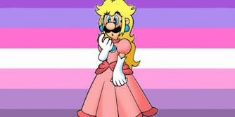 Luigi Bowsette Trans Woman