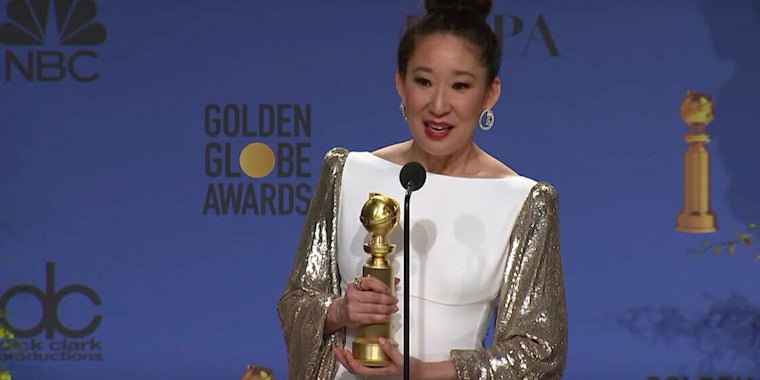 Sandra Oh Golden Globes 2019 Diversity