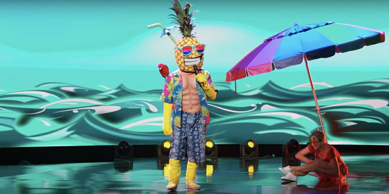 The Masked Singer Tommy Chong Pineapple