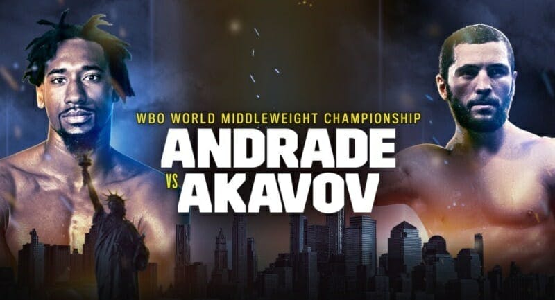 Andrade vs Akavov live stream free DAZN